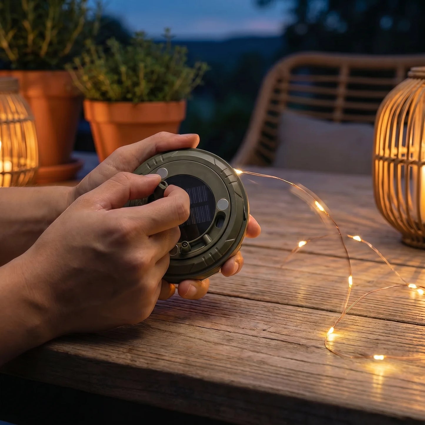 Mira - Guirlande lumineuse à énergie solaire