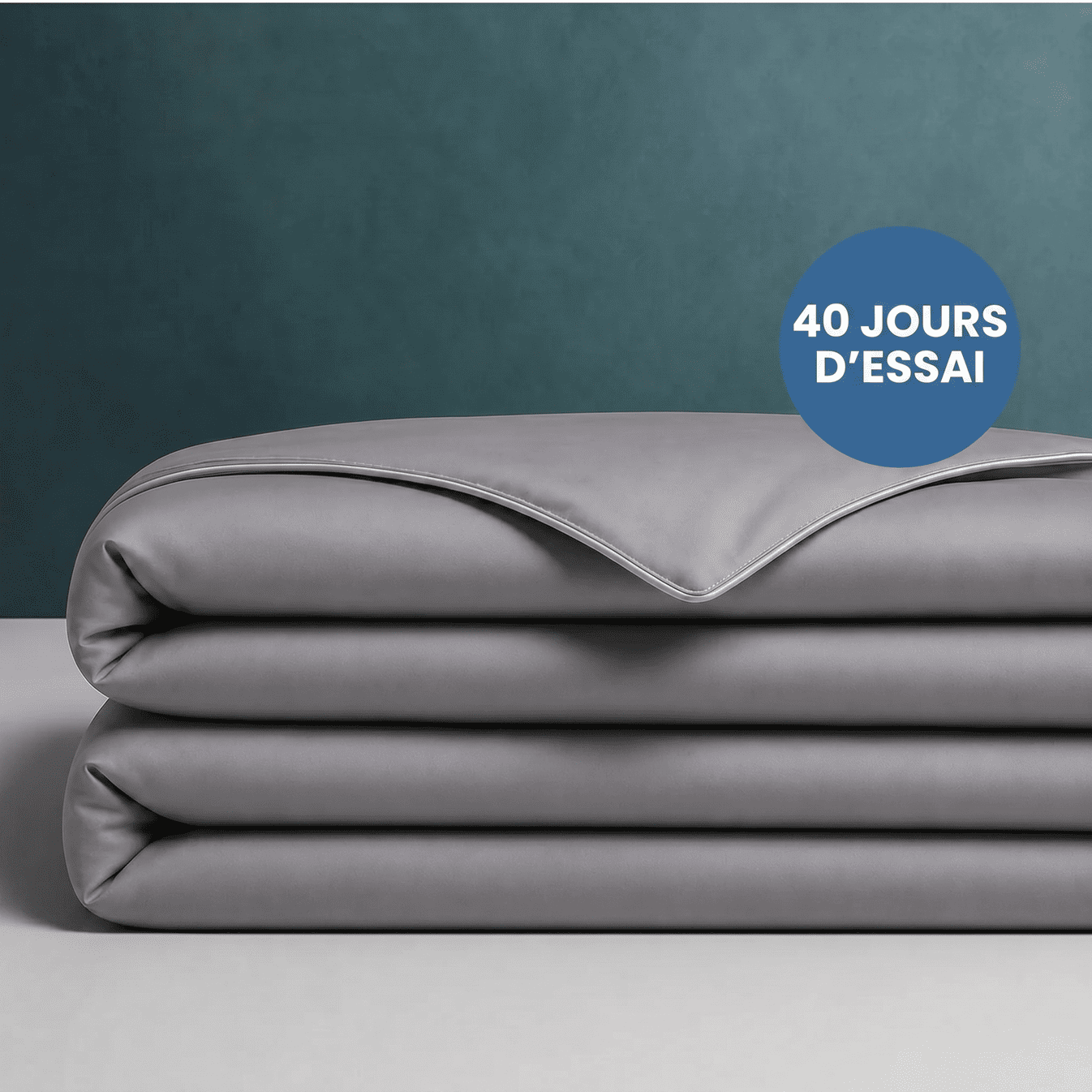 Couverture VELORYA – Couverture rafraîchissante effet glacé pour les chaudes nuits d'été