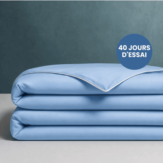 Couverture VELORYA – Couverture rafraîchissante effet glacé pour les chaudes nuits d'été