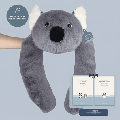 L'Étreinte - La peluche lestée qui t'enlace comme un vrai câlin