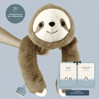 L'Étreinte - La peluche lestée qui t'enlace comme un vrai câlin