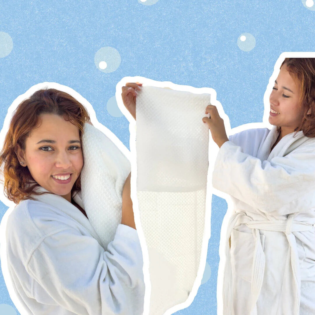 SERVIETTE DE DOUCHE EXFOLIANTE ANTIBACTÉRIENNE VELORYA