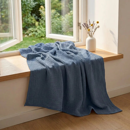 Couverture VELORYA en mousseline douce