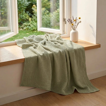 Couverture VELORYA en mousseline douce