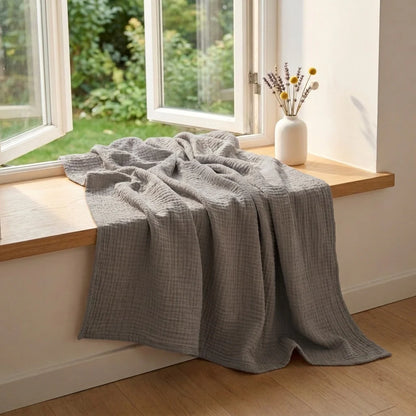 Couverture VELORYA en mousseline douce