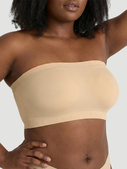 Soutien-gorge bandeau convertible sans bretelles