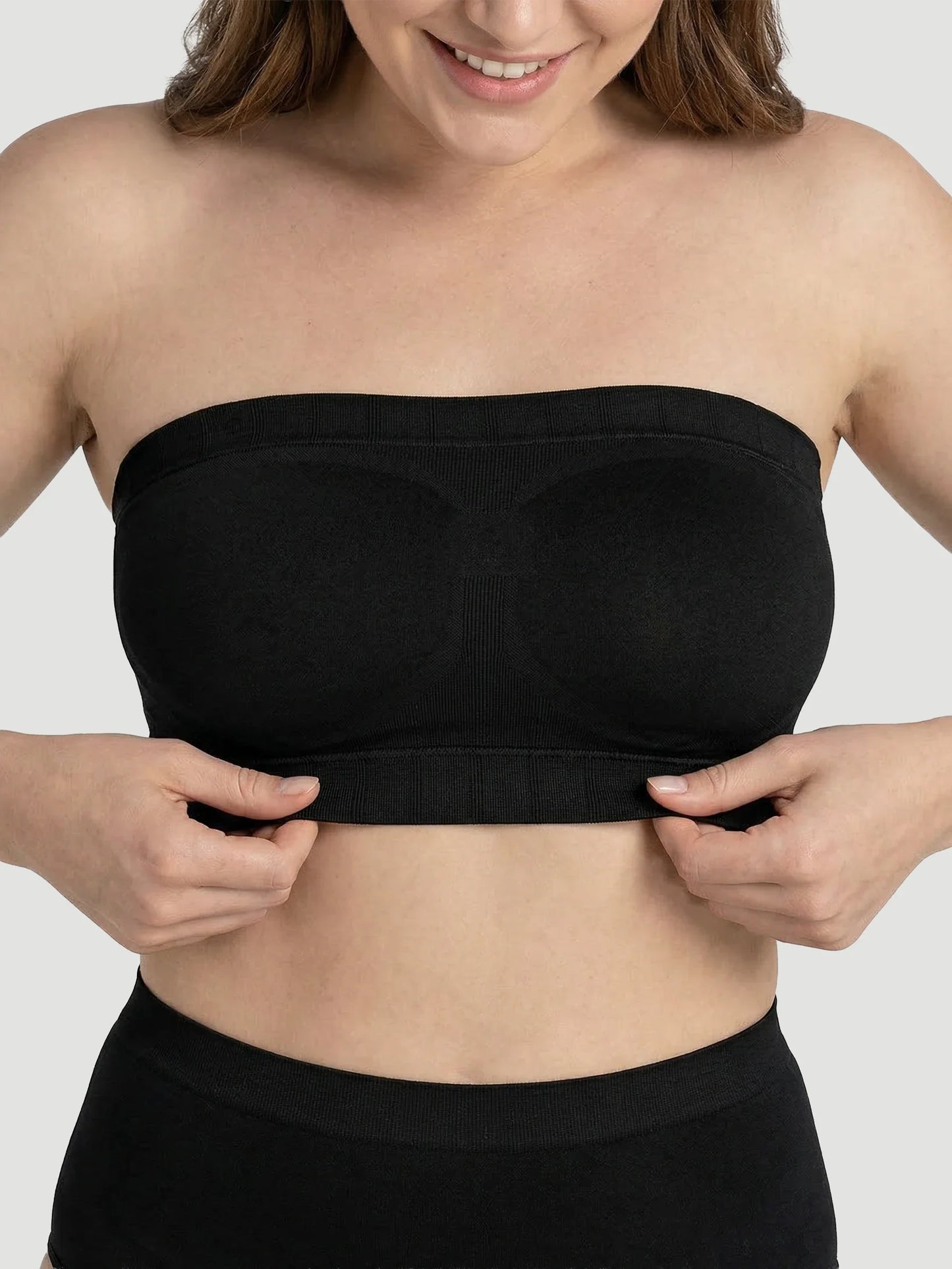 Soutien-gorge bandeau convertible sans bretelles