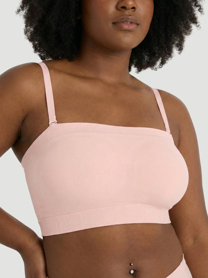 Soutien-gorge bandeau convertible sans bretelles
