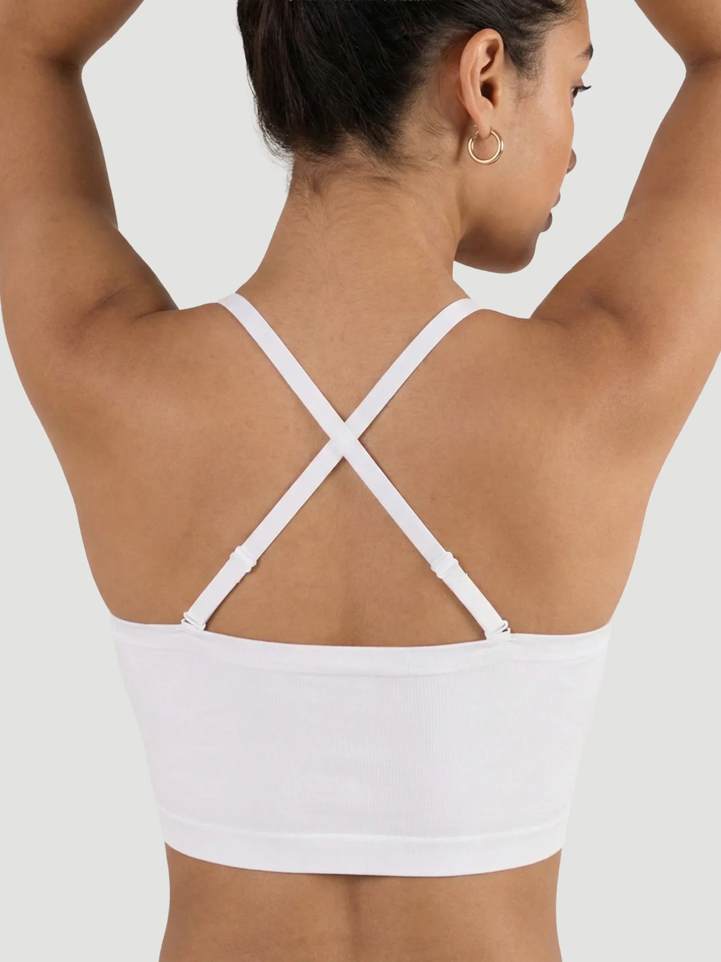 Soutien-gorge bandeau convertible sans bretelles
