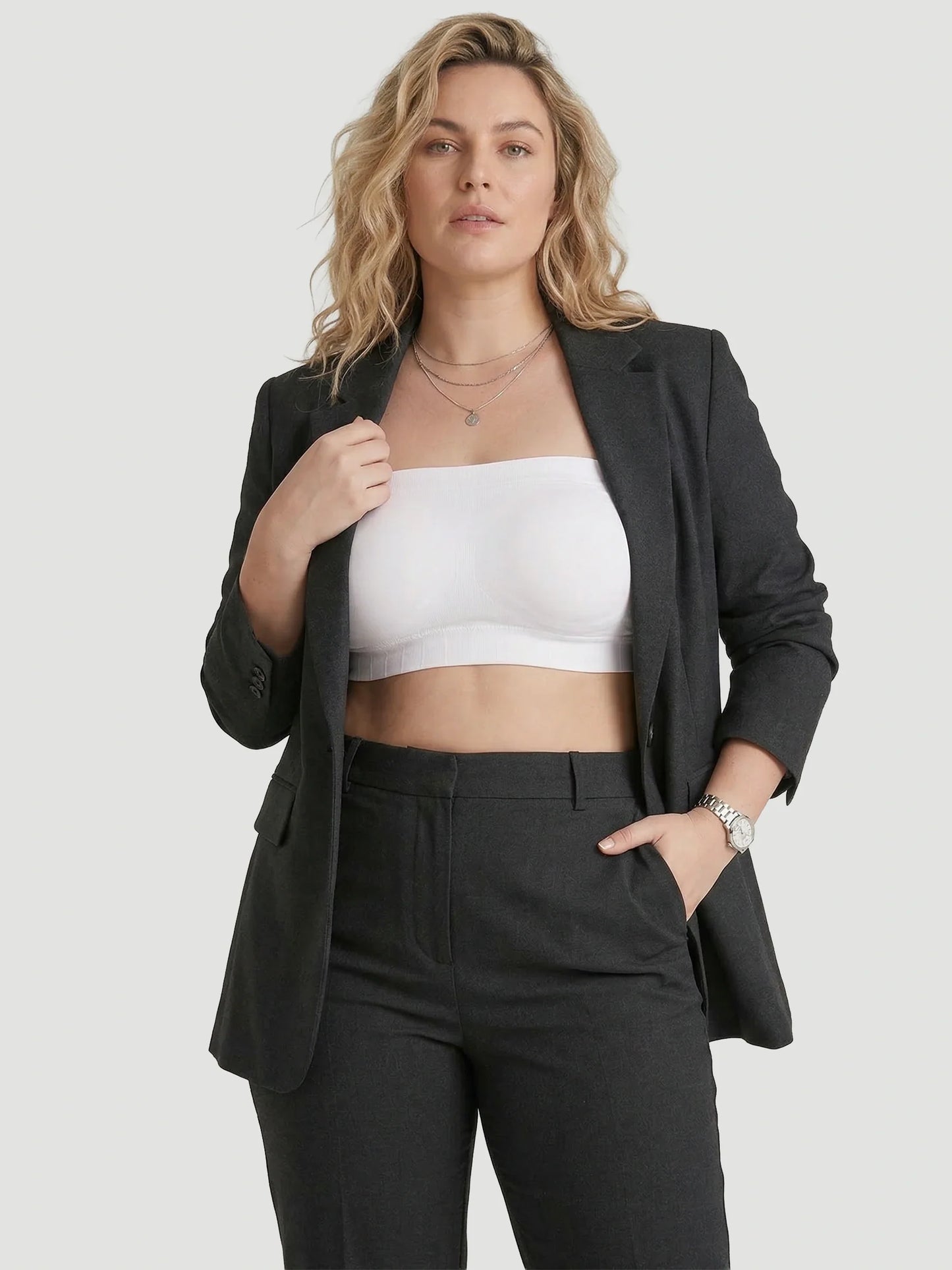 Soutien-gorge bandeau convertible sans bretelles
