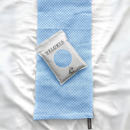 SERVIETTE DE DOUCHE EXFOLIANTE ANTIBACTÉRIENNE VELORYA