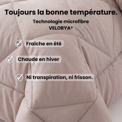 Couette VELORYA – La couette 2-en-1 à séchage rapide qui rend les draps superflus